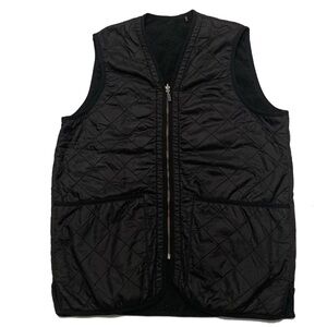 M / Barbour Men's black Quilted Vest